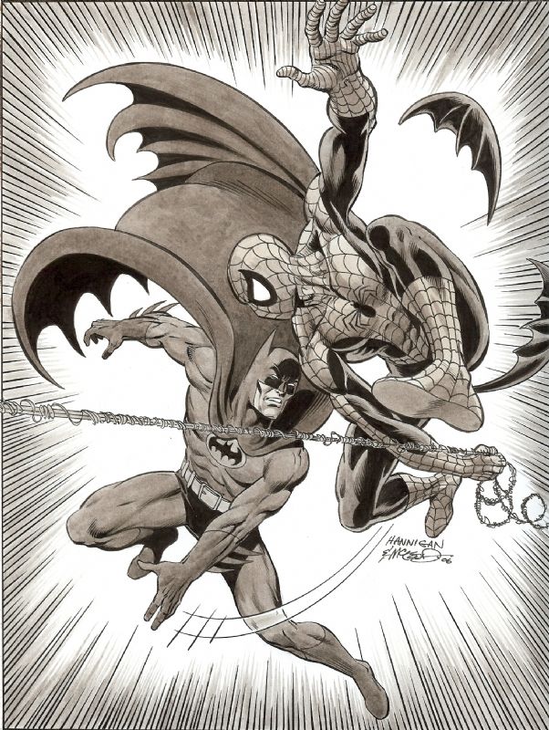 Spiderman Vs Batman Drawing at Explore collection