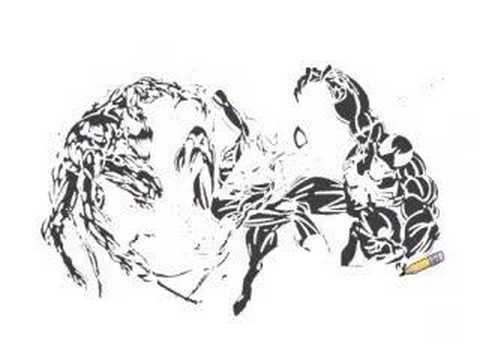480x360 Auto Draw Spiderman Vs Venom Carnage - Spiderman Vs Venom Drawing