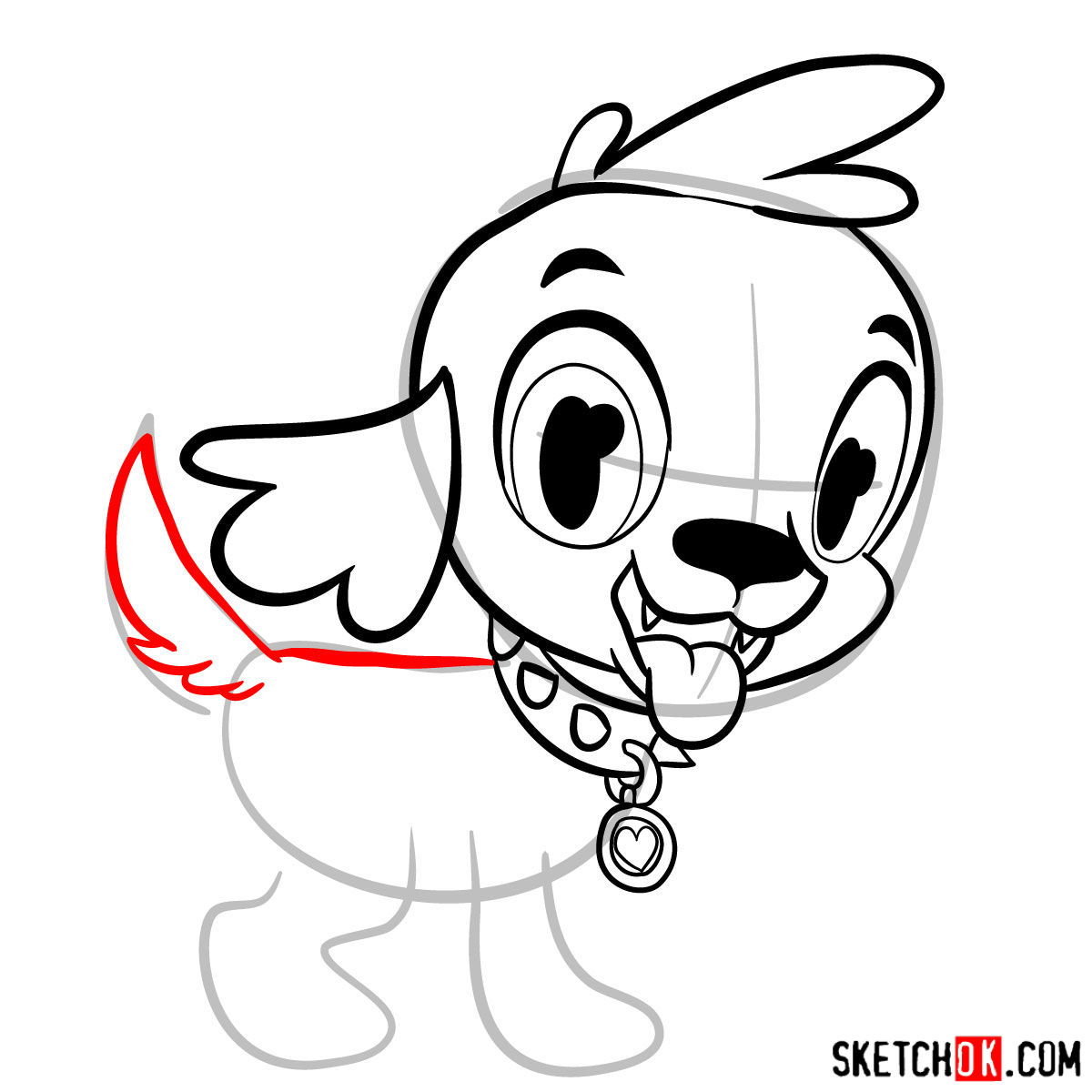 1200x1200 How To Draw Spike The Dog Equestria Girls - Spike Drawing