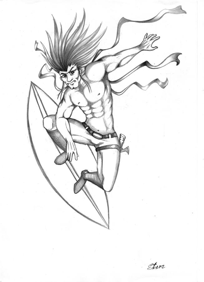 653x900 Spike Drawing - Spike Drawing