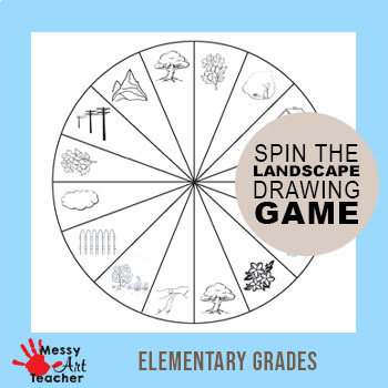 350x350 spin that landscape drawing worksheet for elementary grades - Spin Drawing