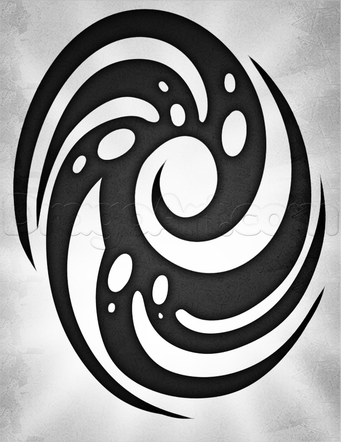 689x893 how to draw a spiral tattoo, step - Spiral Drawing