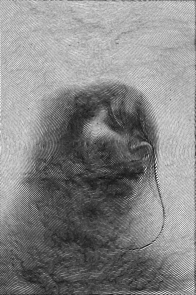 666x1000 spiral happy drawings created from a single continuous line are - Spiral Drawing