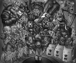 300x250 spiral knights players - Spiral Knights Drawing