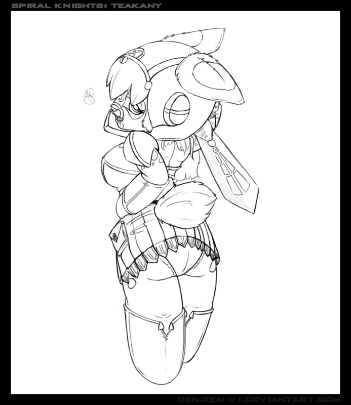 693x800 spiral knights teakany - Spiral Knights Drawing