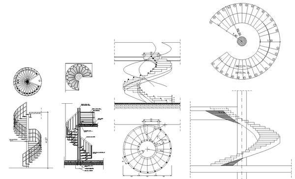 Spiral Staircase Drawing at PaintingValley.com | Explore collection of ...