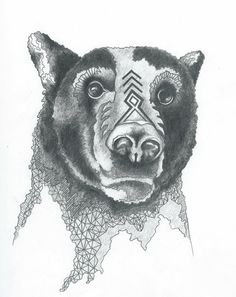 236x297 best spirit bear images in bear art, drawings, art drawings - Spirit Bear Drawing