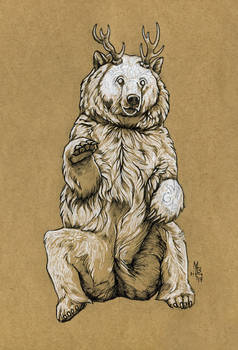 238x350 spirit bear - Spirit Bear Drawing