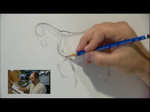 480x360 james baxter how to draw spirit part - Spirit Horse Drawing