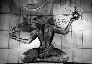 320x222 spirit of detroit view large on black this photo was - Spirit Of Detroit Drawing