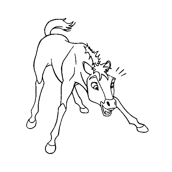 600x600 Spirit Stallion Cimarron Coloring Pages - Spirit Stallion Of The Cimarron Drawings