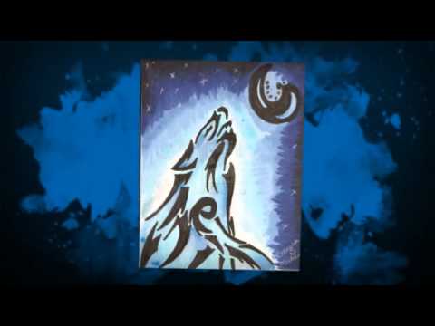 480x360 Spirit Wolf Drawing - Spirit Wolf Drawing