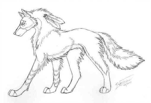 509x350 Spirit Wolf - Spirit Wolf Drawing