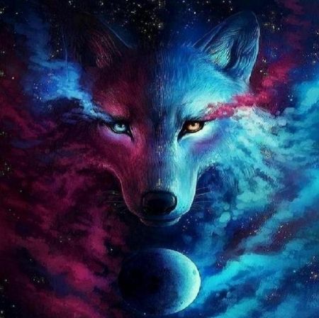Spirit Wolf Drawing at PaintingValley.com | Explore collection of ...