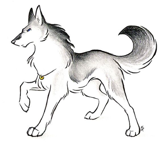 580x498 Wild Spirit Wolf Skylaar - Spirit Wolf Drawing