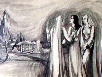 400x304 spiritual drawing connection to the spirit world - Spiritual Drawings