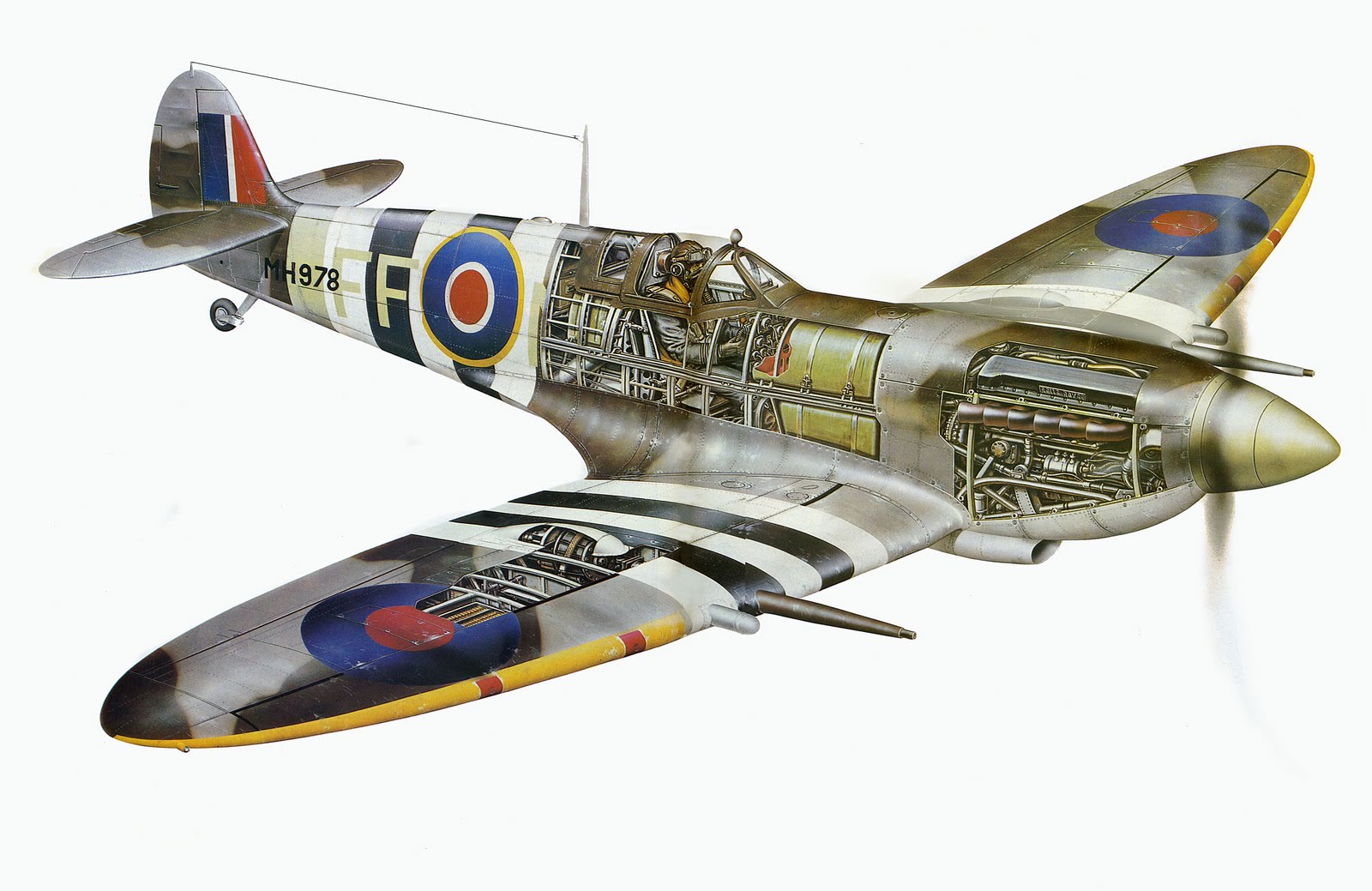1600x1039 transpress nz supermarine spitfire drawing - Spitfire Drawing