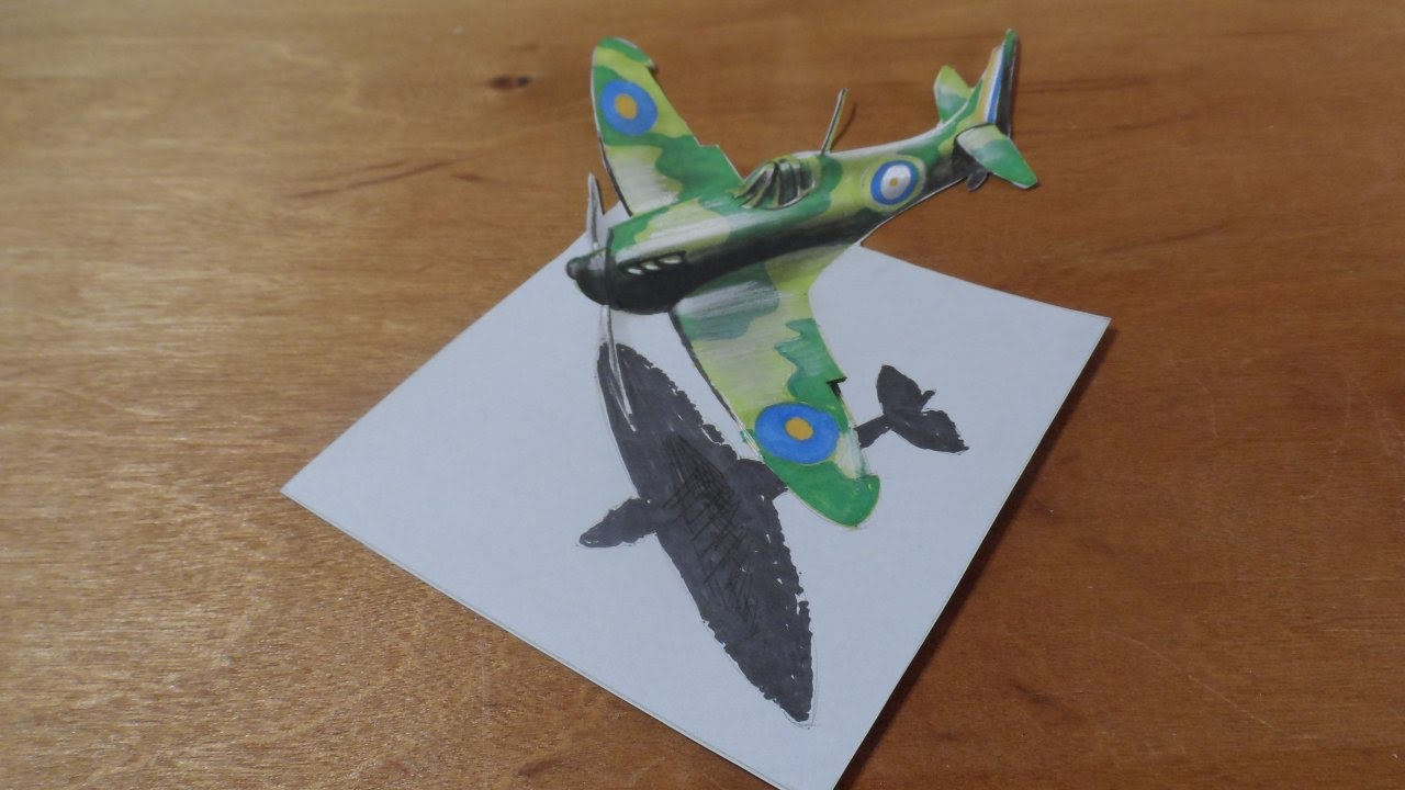 1280x720 how i draw a spitfire - Spitfire Drawing