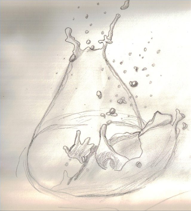 640x706 how to draw a water splash - Splash Drawing