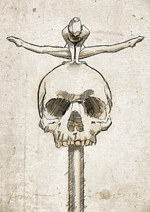 212x300 Split Drawings Fine Art America - Split Drawing