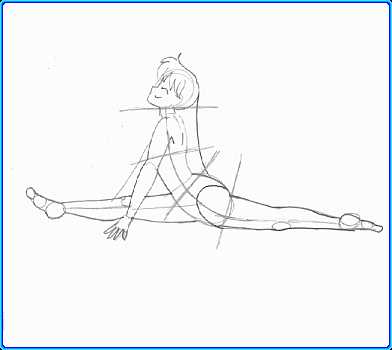 392x350 Trse How To Draw Tutorials Tips On Drawing Poses - Split Drawing