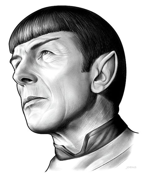 474x594 Spock - Spock Drawing