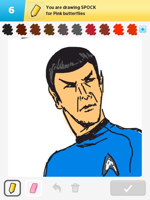 500x667 Spock Drawings - Spock Drawing