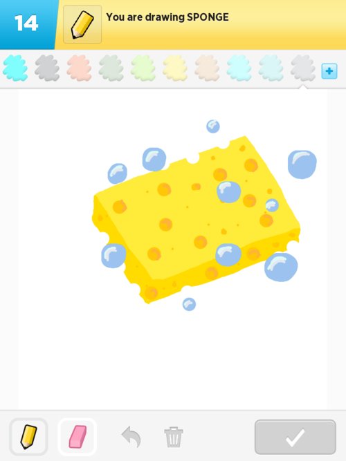 500x667 sponge drawings - Sponge Drawing