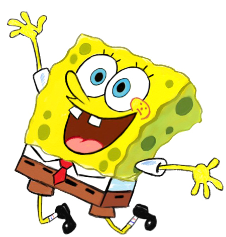 450x472 How To Draw Spongebob - Spongebob Cartoon Drawing