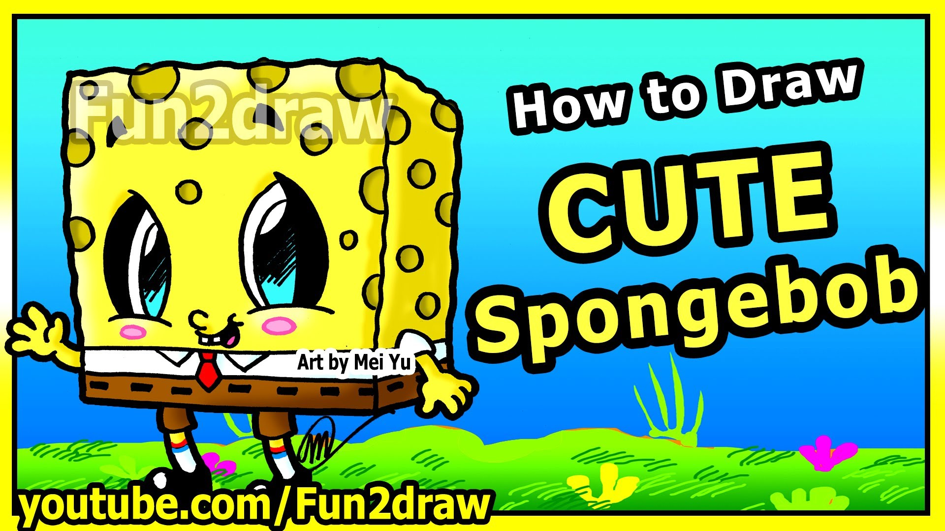 1920x1080 spongebob cartoon drawing learn to draw spongebob stepstep easy - Spongebob Cartoon Drawing