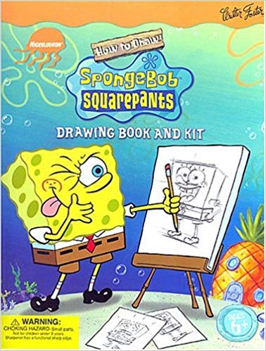 378x499 How To Draw Spongebob Squarepants Drawing Book And Kit - Spongebob Drawing