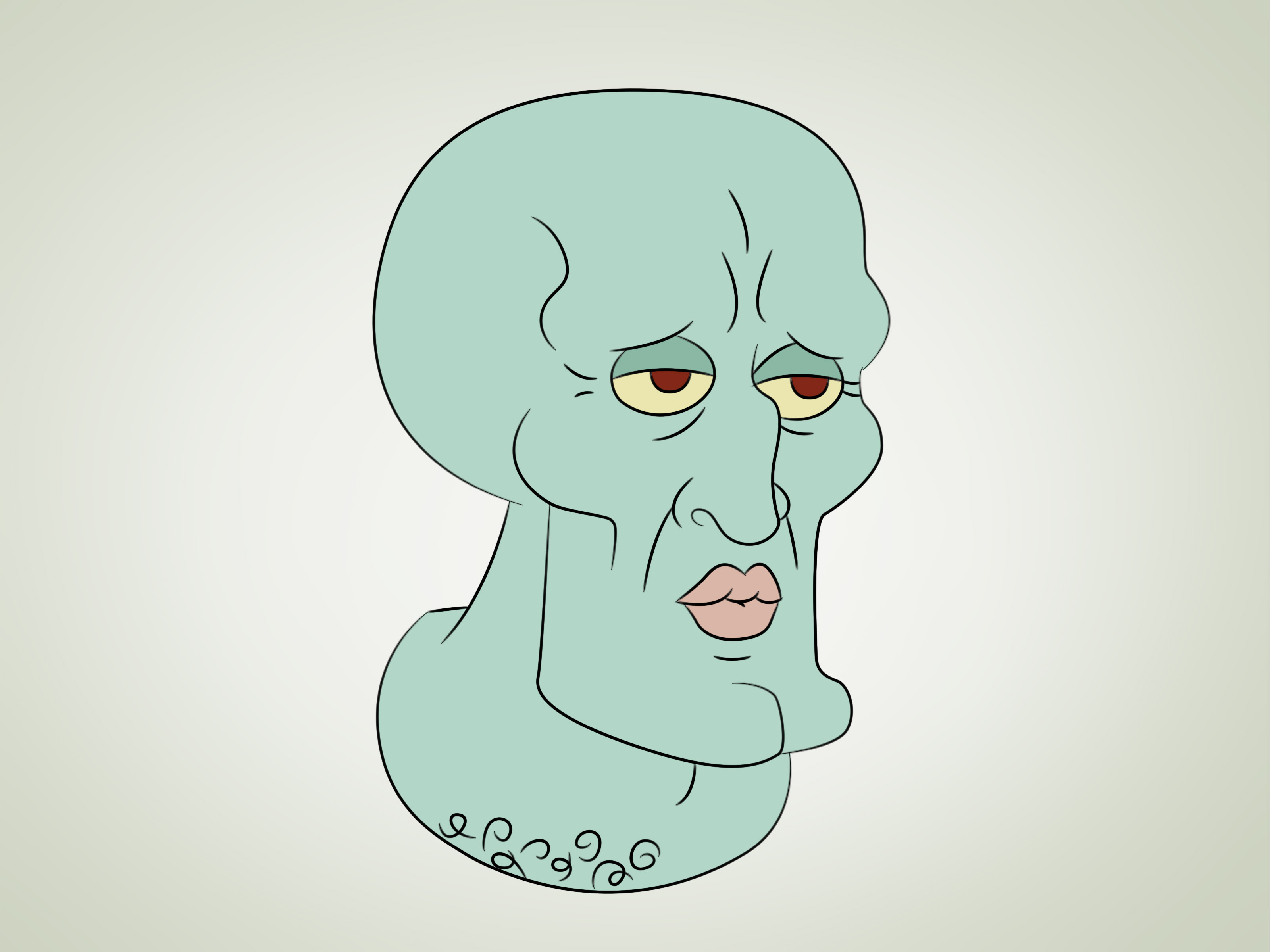 3200x2400 Ways To Draw Squidward From Spongebob Squarepants - Spongebob Drawing