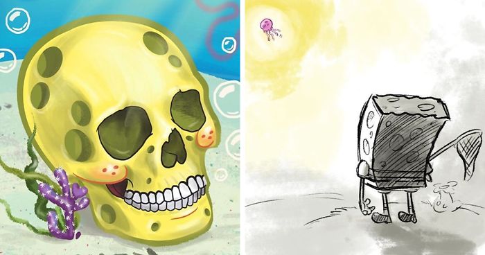 700x368 best fan tributes to the late 'spongebob squarepants' creator - Spongebob Drawing