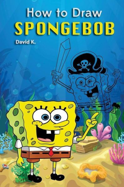 396x595 How To Draw Spongebob The Step - Spongebob Drawing Book