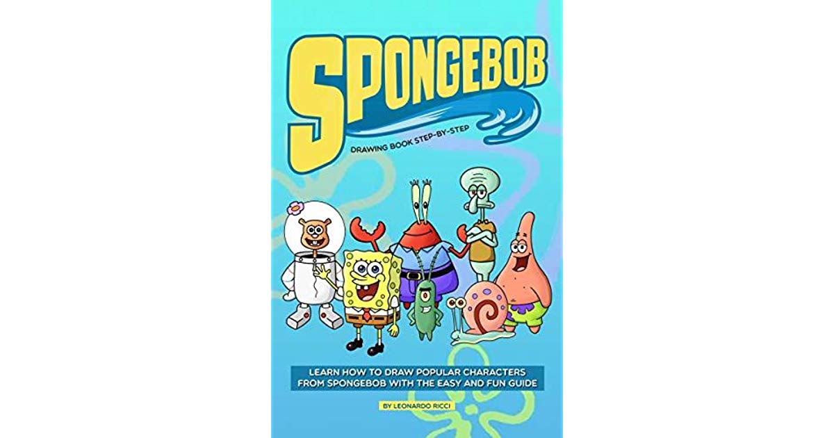 1200x630 Spongebob Drawing Book Step - Spongebob Drawing Book