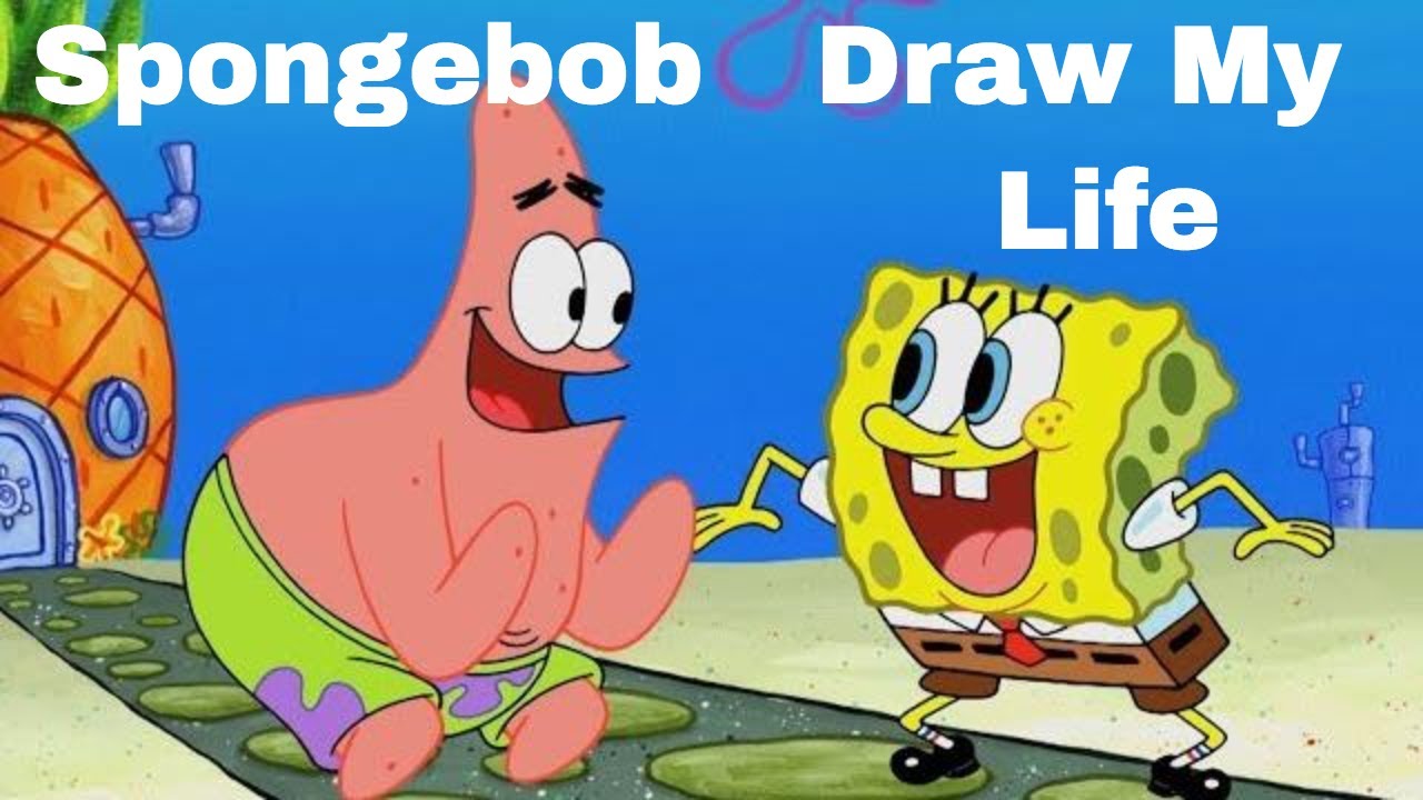 1280x720 Spongebob Draw My Life - Spongebob Drawing Comes To Life