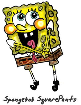 263x339 Step - Spongebob Drawing Comes To Life