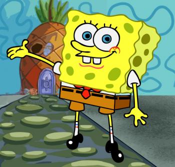 350x334 How To Draw How To Draw Spongebob Squarepants - Spongebob Drawing Games