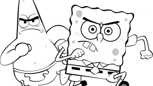 585x329 Spongebob Coloring Pages Games Inspire Drawing At Getdrawings Com - Spongebob Drawing Games