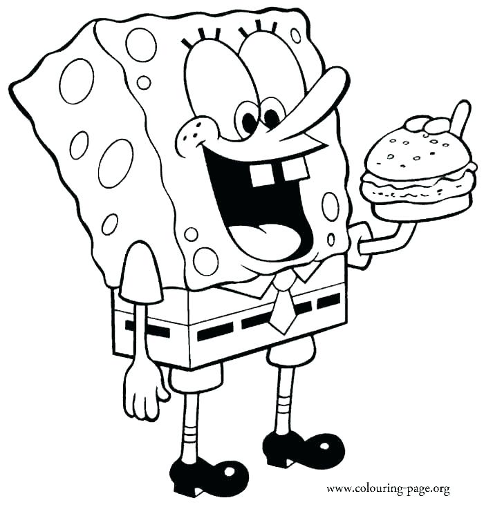 Gambar Spongebob  Hitam Putih Kumpulan Gambar Menarik