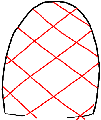 350x414 How To Draw Spongebob Squarepants' Pineapple House With Drawing - Spongebob Drawing Step By Step