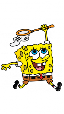 215x382 how to draw spongebob squarepants step art - Spongebob Squarepants Drawing