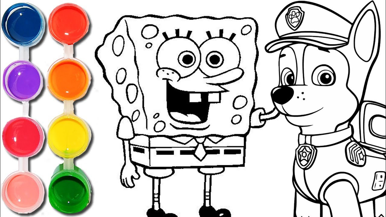 1280x720 spongebob drawing with color spongebob squarepants drawing how - Spongebob Squarepants Drawing