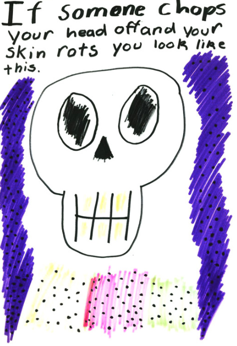 474x693 Kids Draw Weird Shit But It Doesn't Make Them Murderers - Spooky Drawings