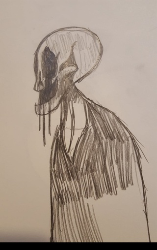 320x508 Spooky Drawings On Paigeeworld Pictures Of Spooky - Spooky Drawings