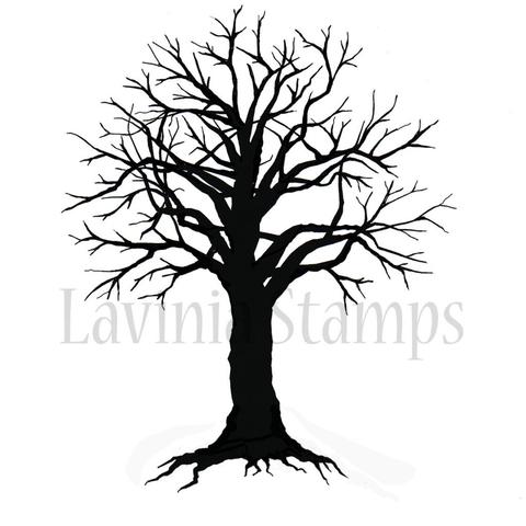 480x480 Lavinia Stamps - Spooky Tree Drawing