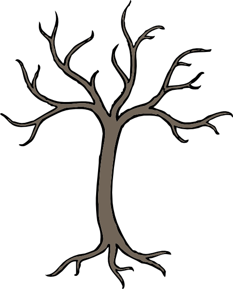 480x595 Bare Spooky Tree Transparent Png Clipart Free Download - Spooky Tree Drawing