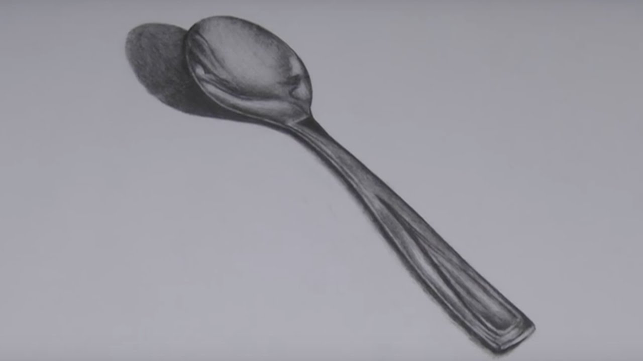 1280x720 drawing tutorial how to draw a spoon - Spoon Drawing