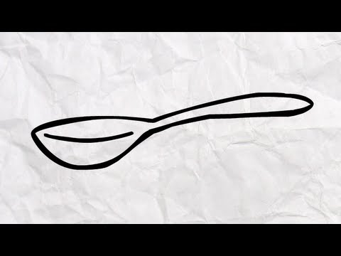 480x360 how to draw a spoon - Spoon Drawing