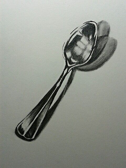 480x640 spoon drawing - Spoon Drawing